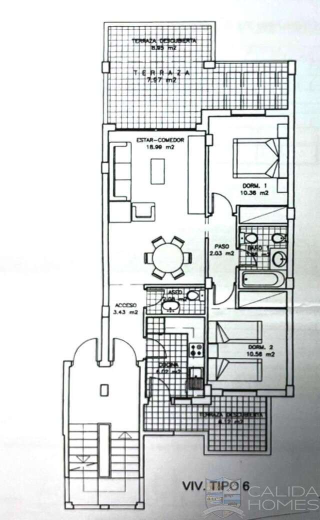 Apartmento Amaryllis: Apartment for Sale in Vera Playa, Almería