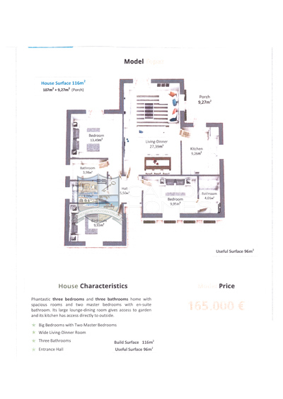 cla7327: Off Plan Villa in Arboleas, Almería