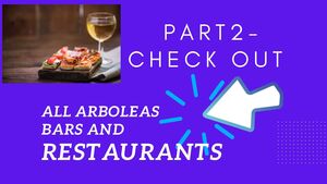 Visit all the bars, cafes and restaurants in Arboleas Part 2